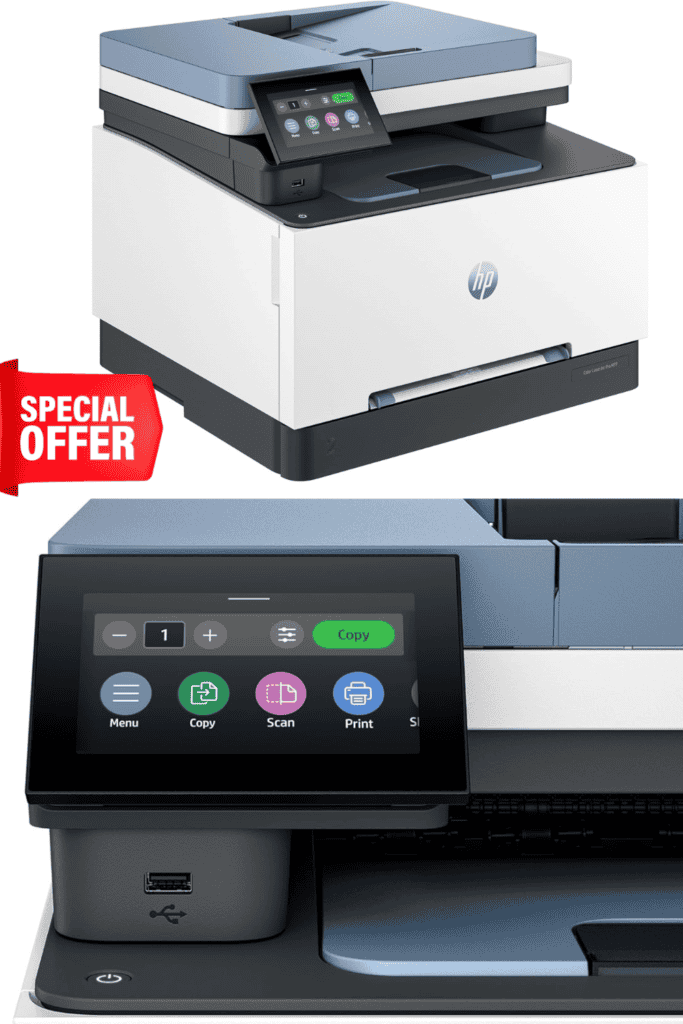 Hp laserjet pro mfp 3302fdw laser colour printer