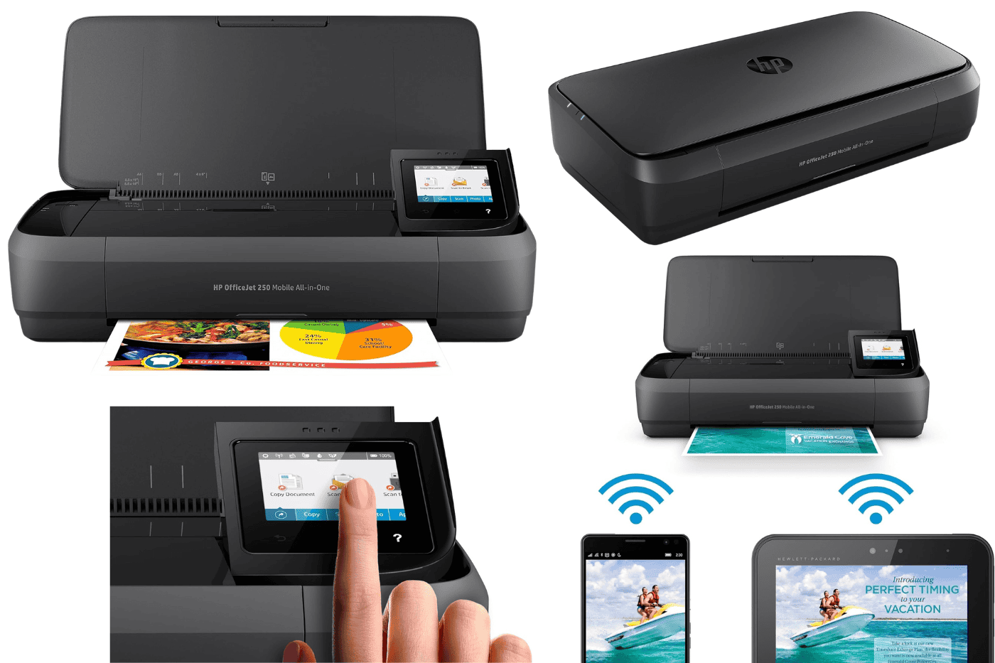 HP Officejet 250 mobile multifunction printer